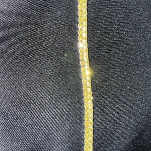 Sparkling Gold Tennis Bracelet